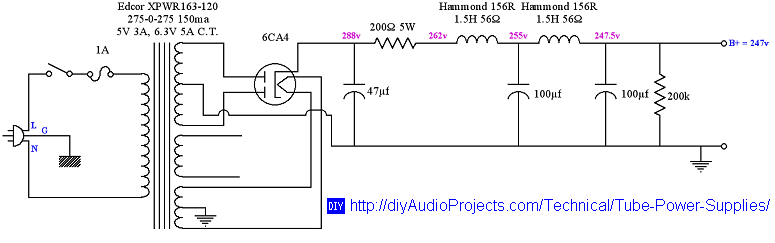 Figure 10 - Power Supply Schematic